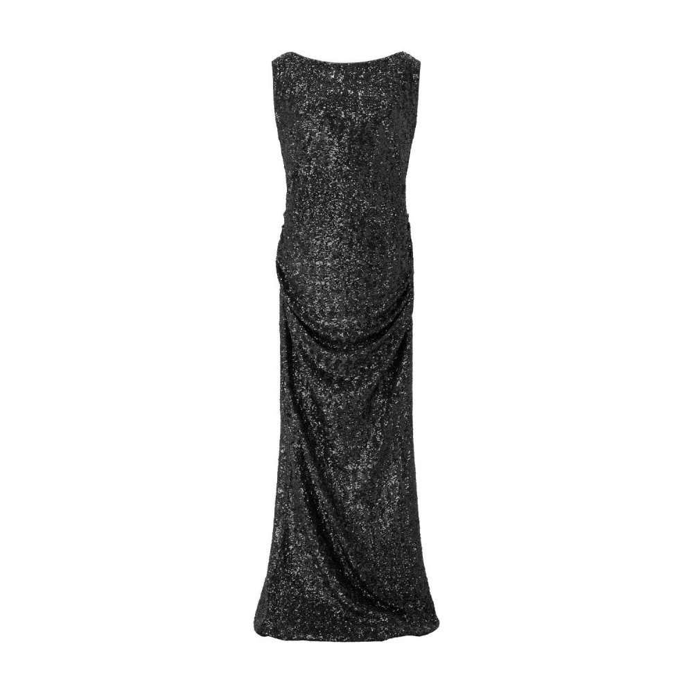 Chiara Boni Women's Black Gowns, L, Maxi Dresses