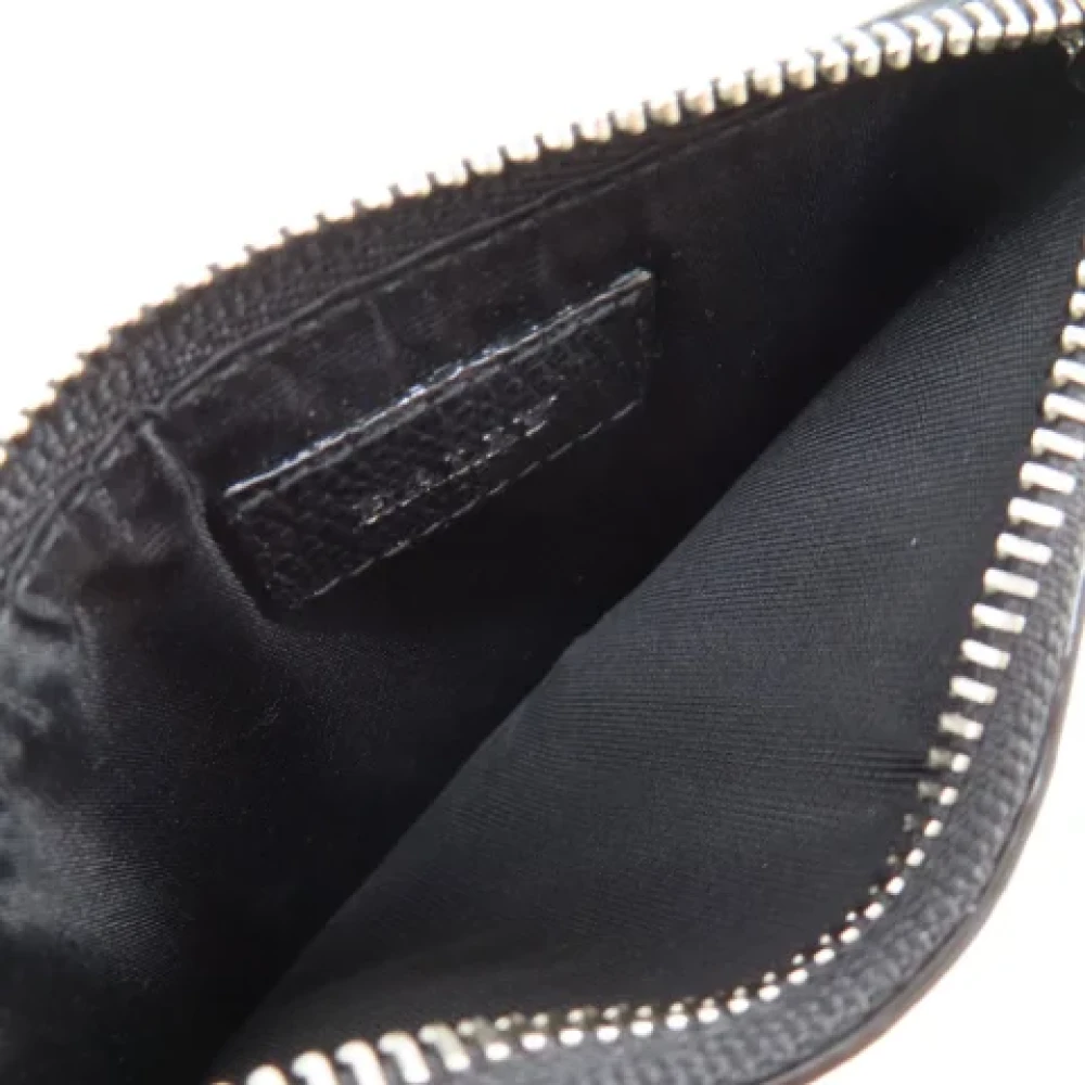 Bally Pre-owned Fabric wallets Black Dames