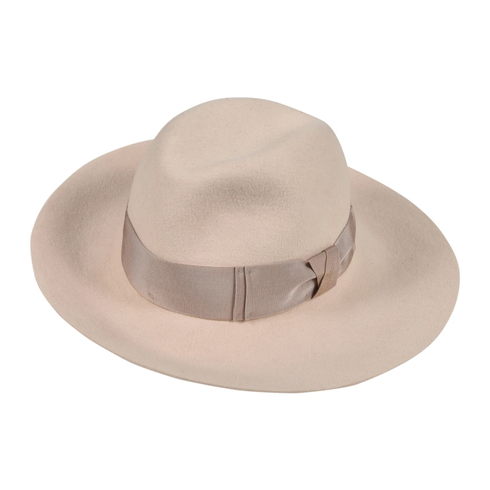 Borsalino Stijlvolle Hoeden Collectie Brown Dames