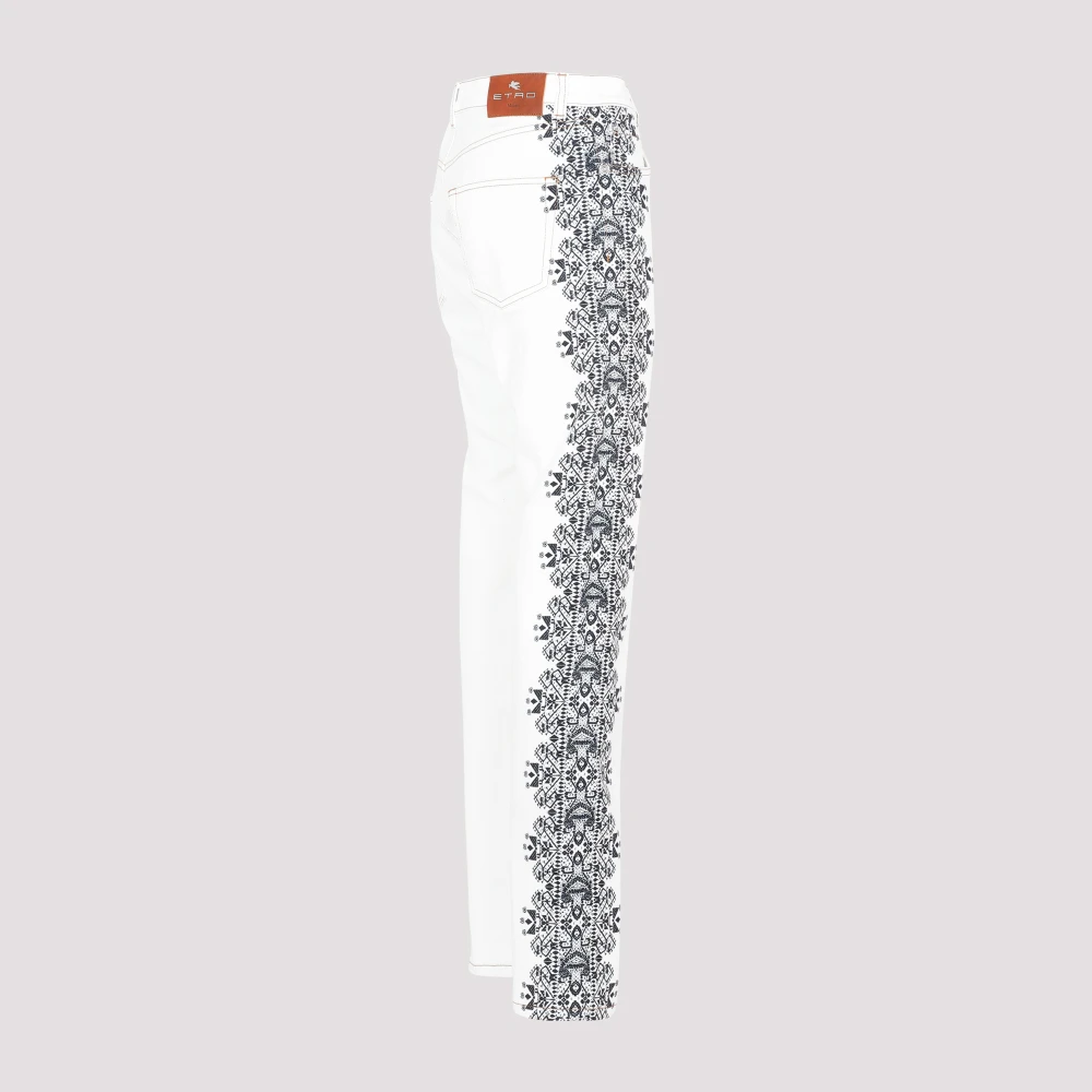 ETRO Esme Jeans 0991 White Dames