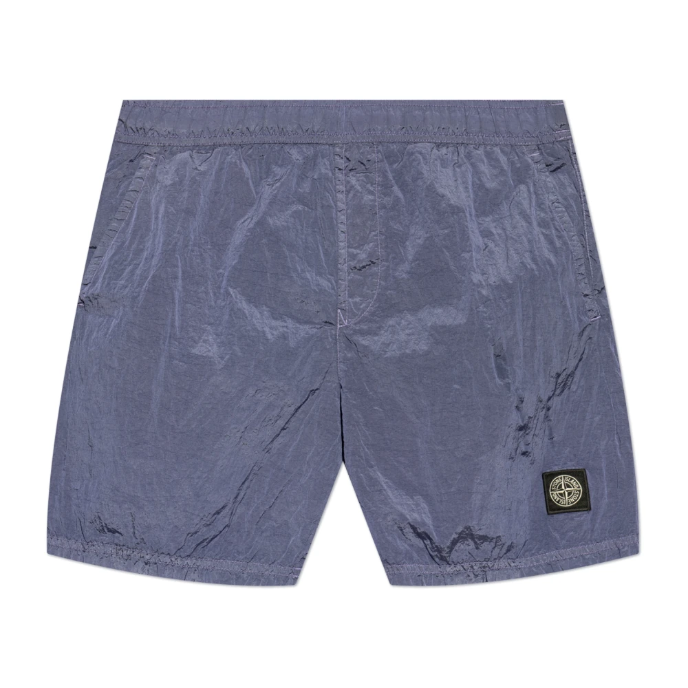 Stone Island Badshorts Purple, Herr