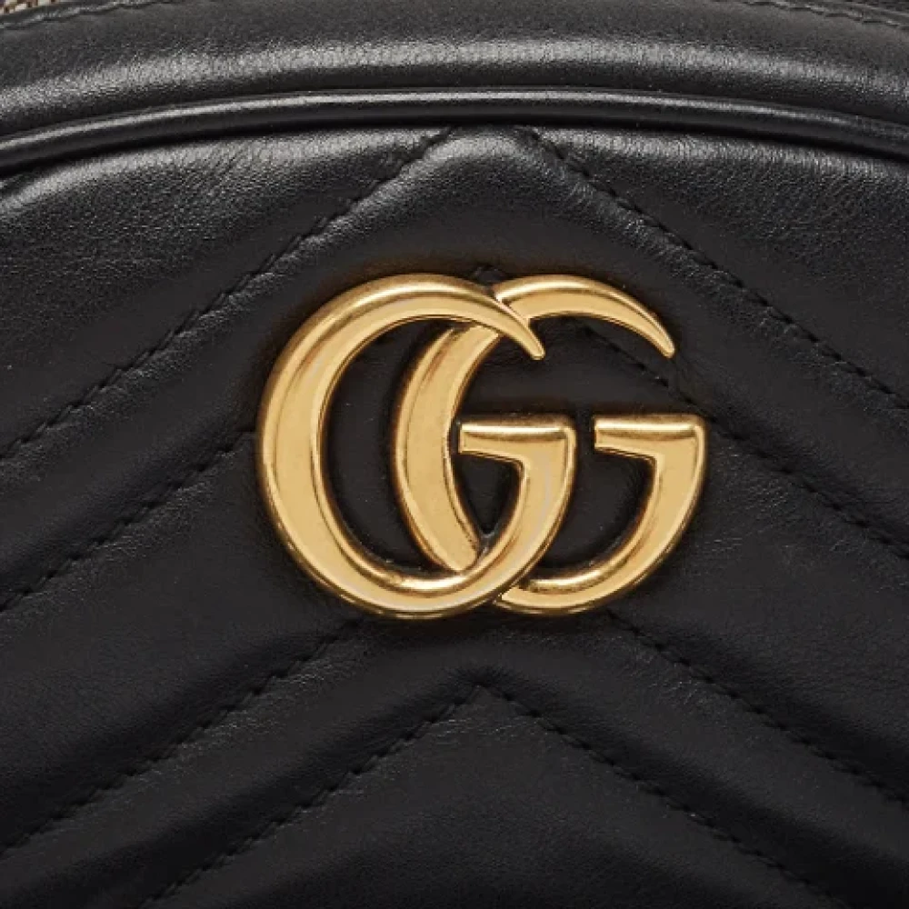 Gucci Vintage Pre-owned Leather gucci-bags Black Dames