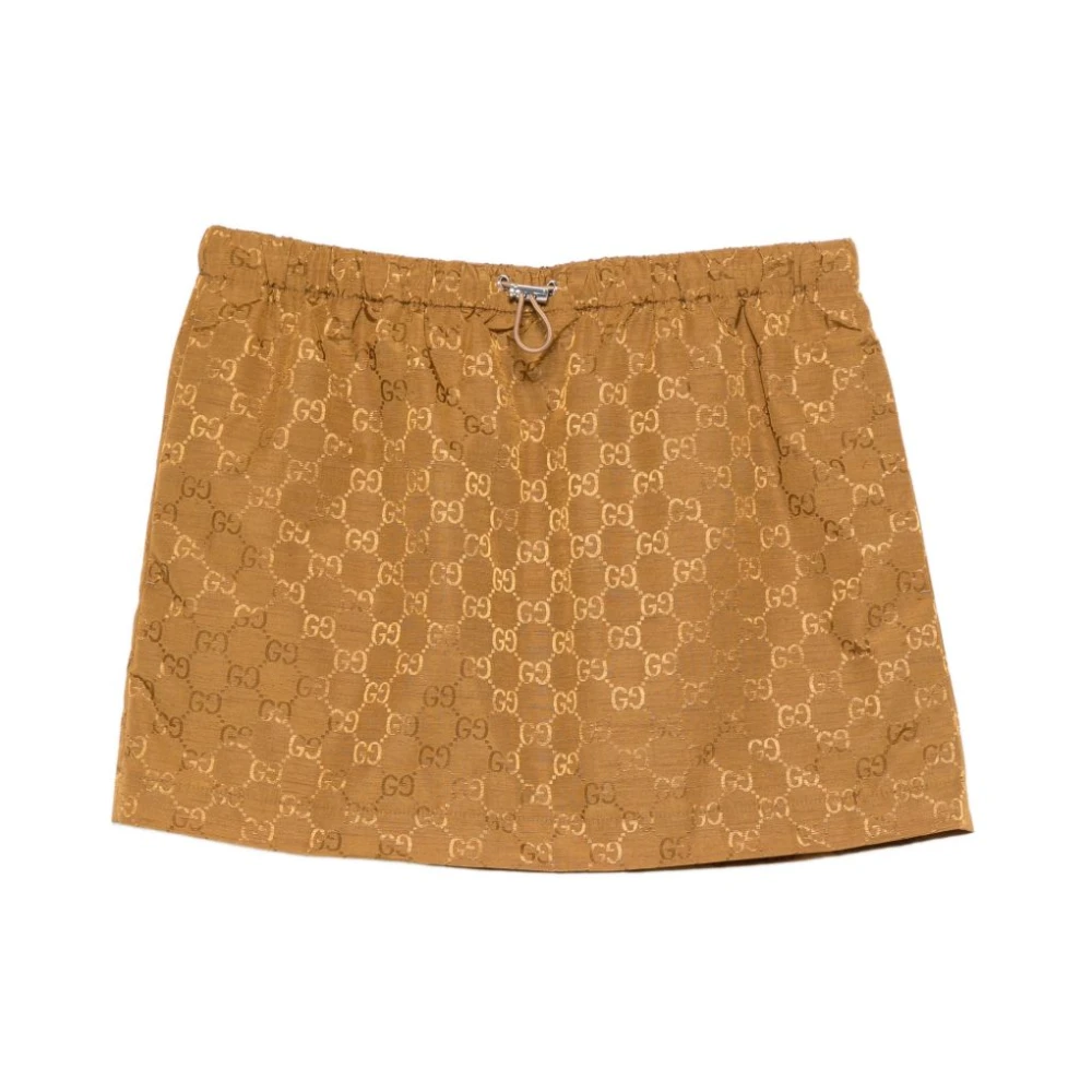 Gucci Women's Brown Short Skirt