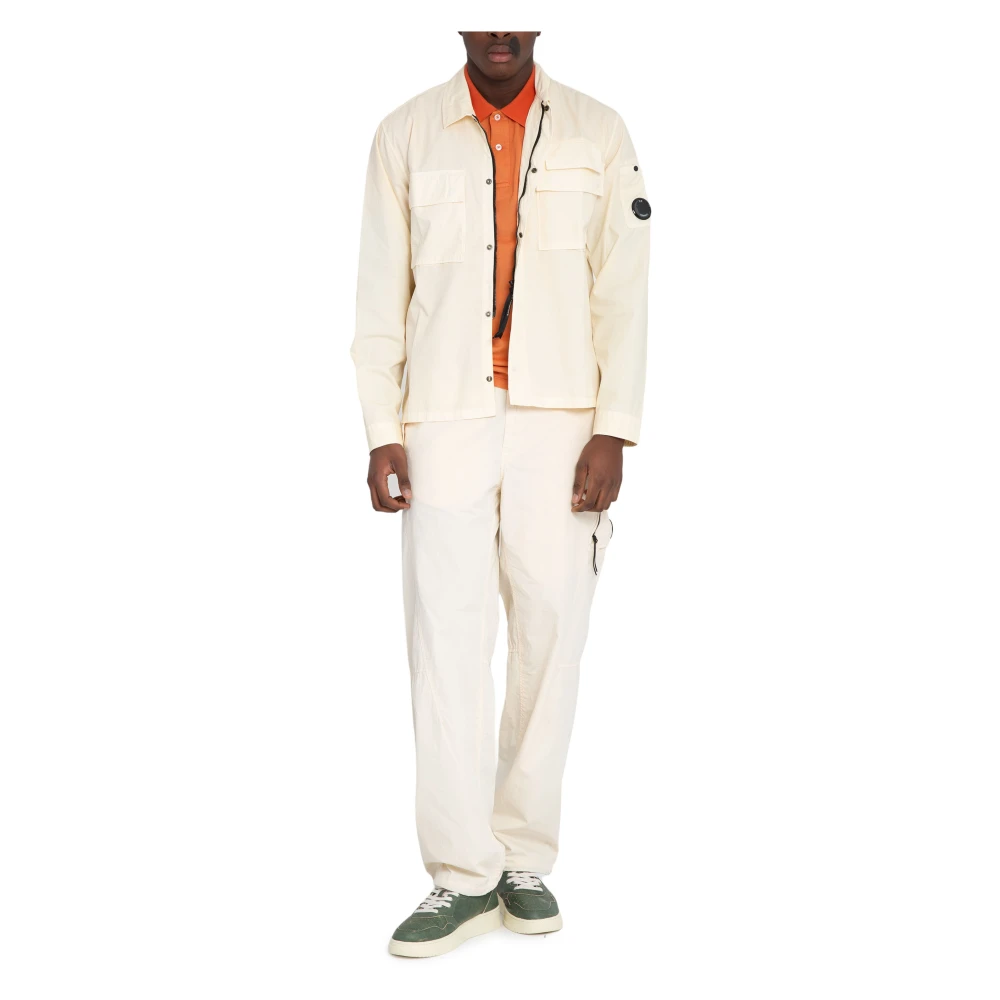 C.P. Company Light Jackets Beige Heren