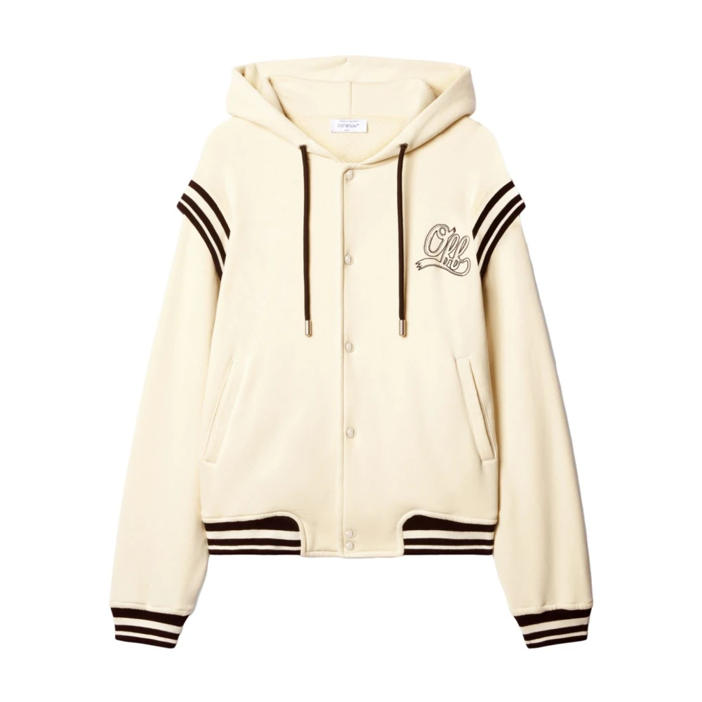 Sweatshirts & Hoodies > Zip-throughs - - Off White - Modalova