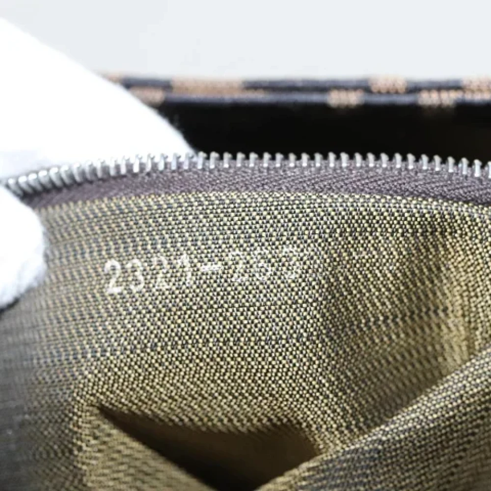Fendi Vintage Pre-owned Canvas fendi-bags Brown Dames