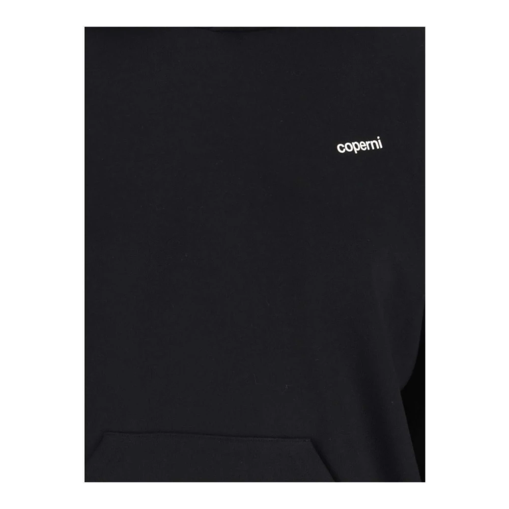 Coperni Zwarte Katoenmix Hoodie Black Dames