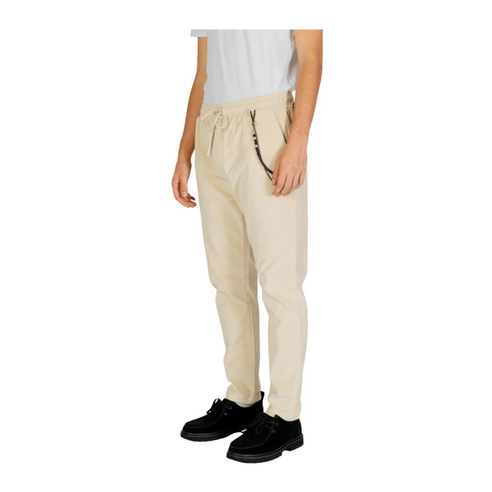 Gianni Lupo Crème Katoenen Jeans & Pant Collectie Beige Heren