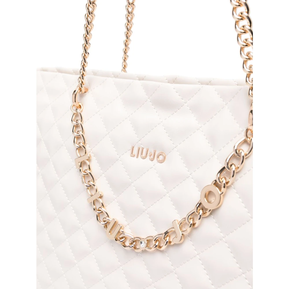 Liu Jo Beige Handtas Modieus en Functioneel Beige Dames