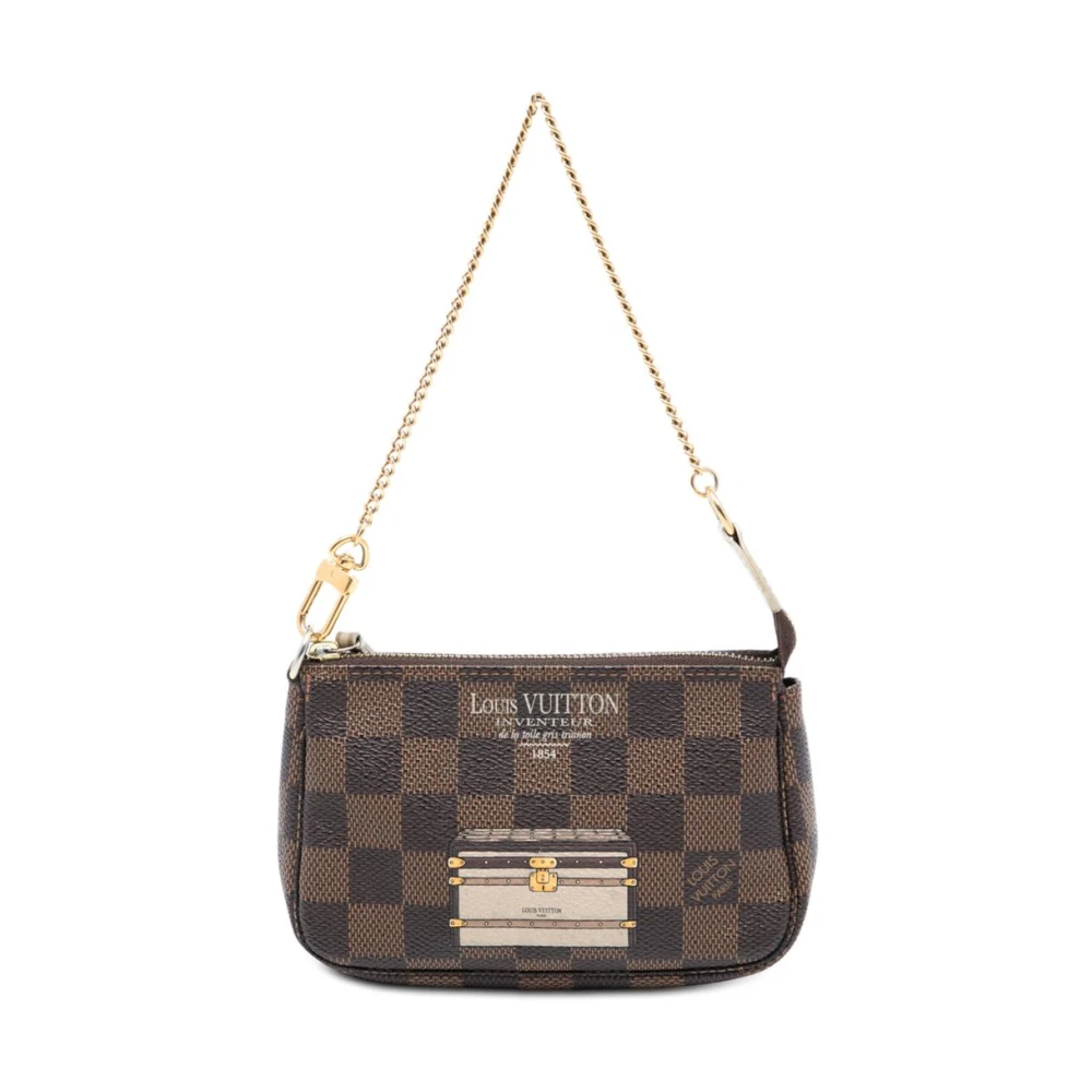 Louis Vuitton Vintage Women's Brown Pre-Owned Pochette Accessories