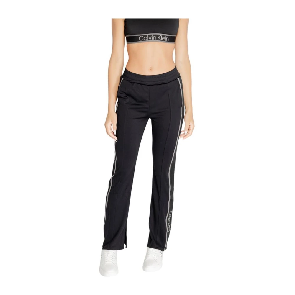 Calvin Klein Polyester Damesbroeken Collectie Black Dames