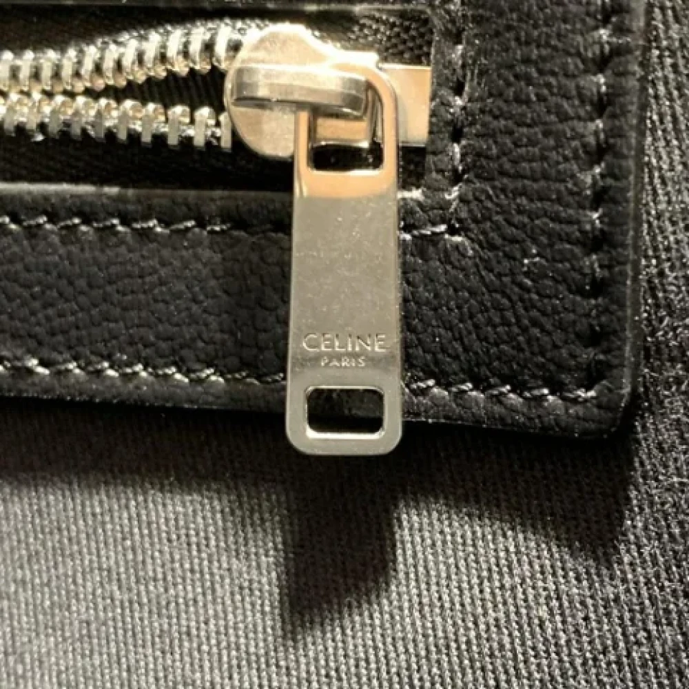Celine Vintage Pre-owned Leather totes Black Dames