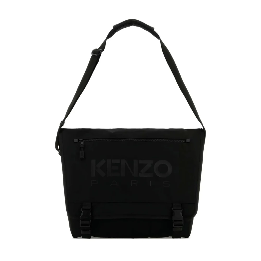 Kenzo Stijlvolle Messenger Tas voor Jou Black Dames