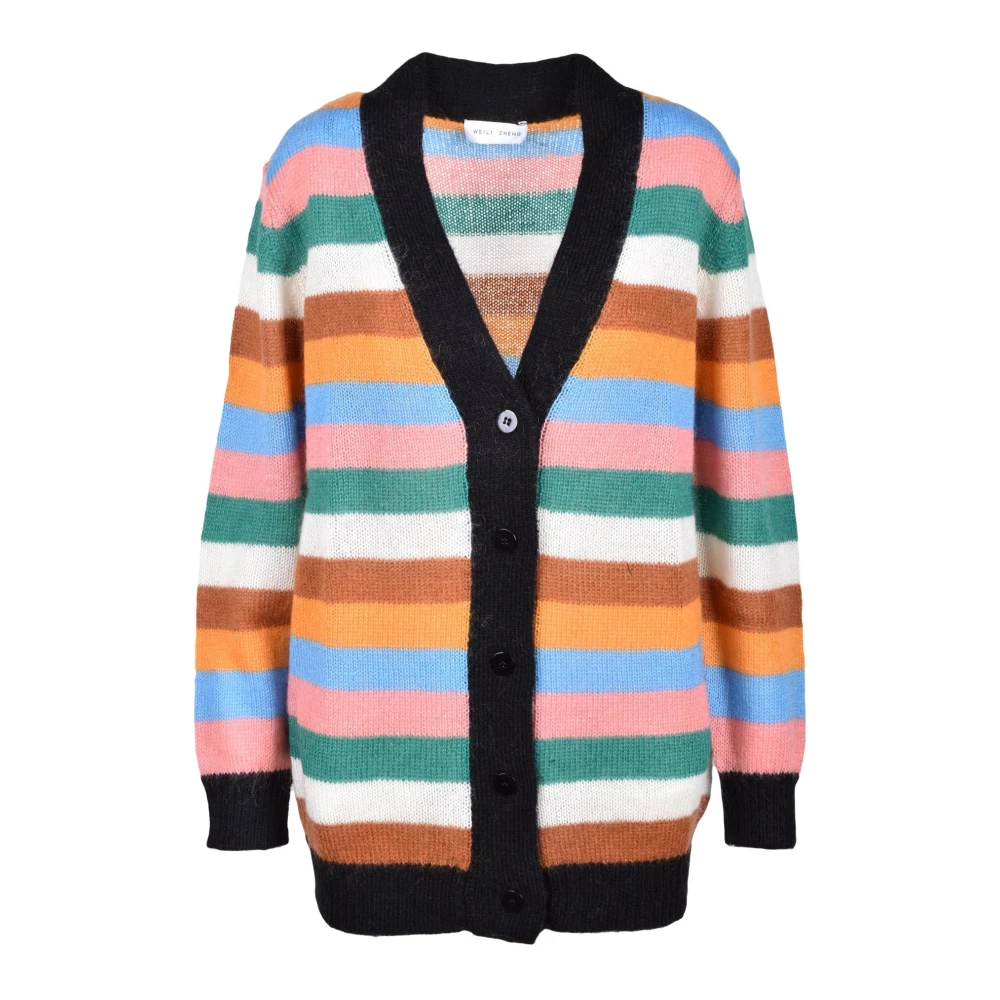 Weili Zheng Multicolor Cardigan voor Dames Multicolor Dames