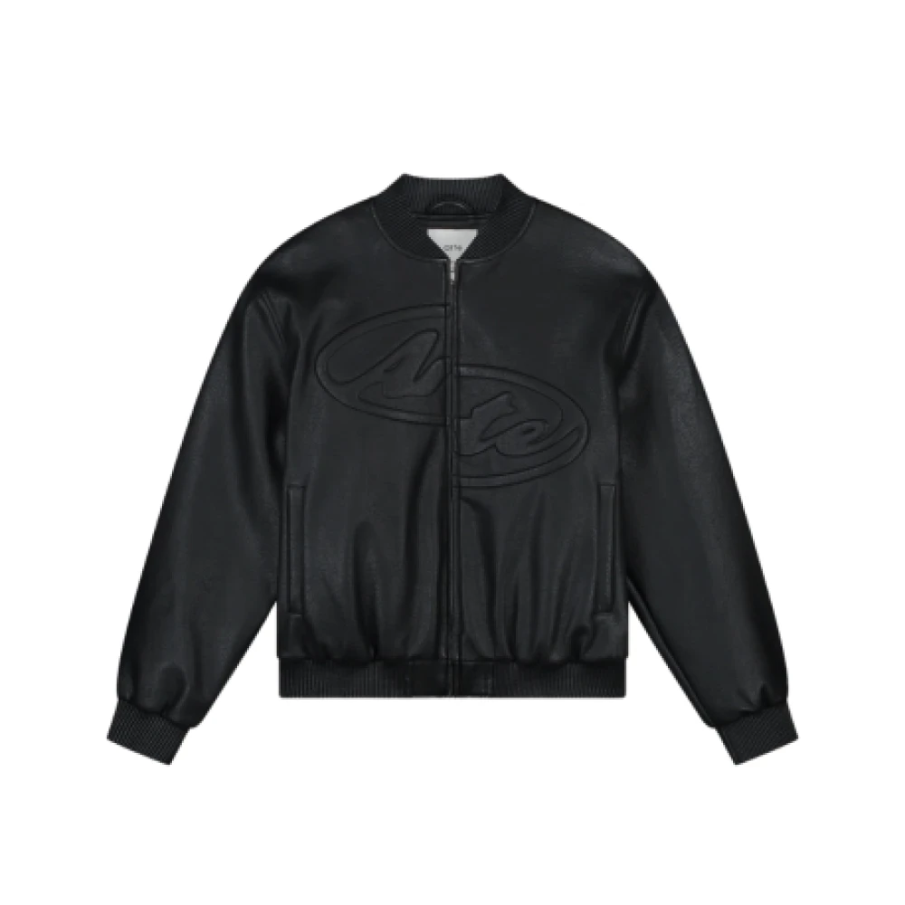 Arte Antwerp Men's Black Bomber Jackets, L, Accessories
