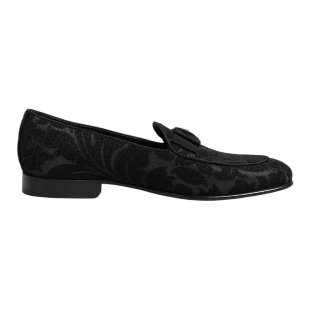 Dolce & Gabbana Donna Nero Loafers Formal Dress