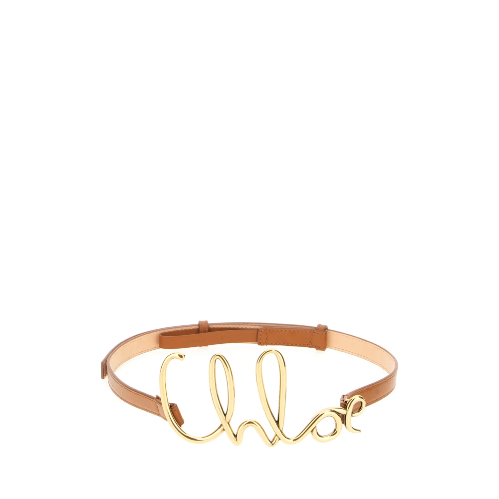Chloé Stijlvolle Riemencollectie Brown Dames