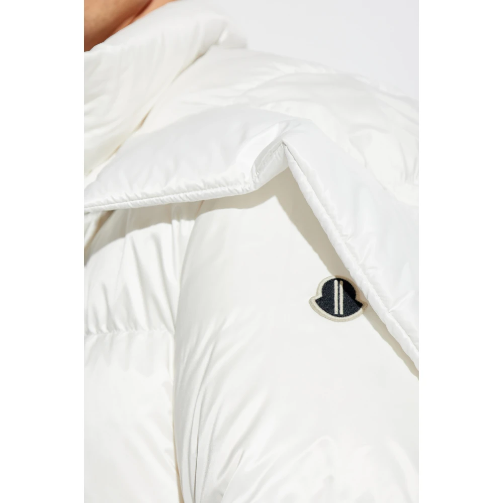 Rick Owens Down Jacket White Unisex