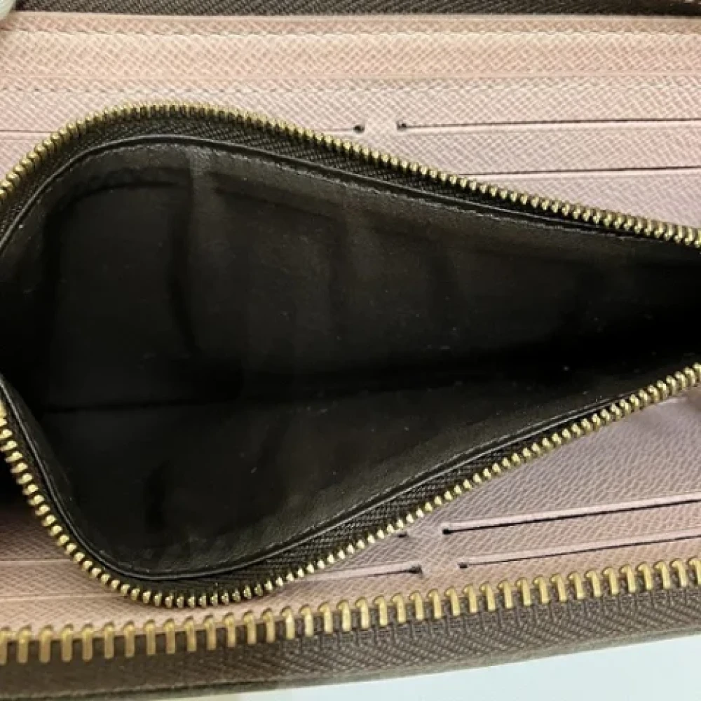 Louis Vuitton Vintage Pre-owned Canvas wallets Brown Dames