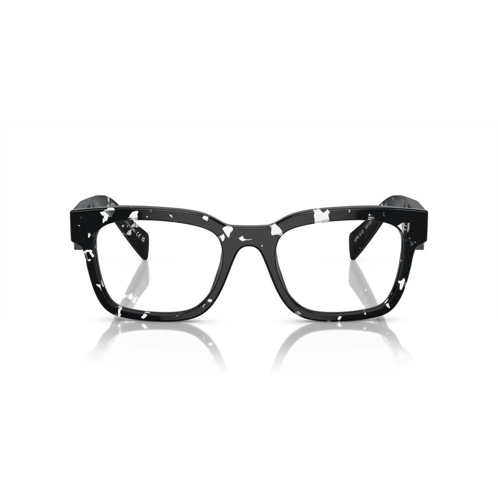 Prada Black Transparent Havana Eyewear Frames Black Unisex