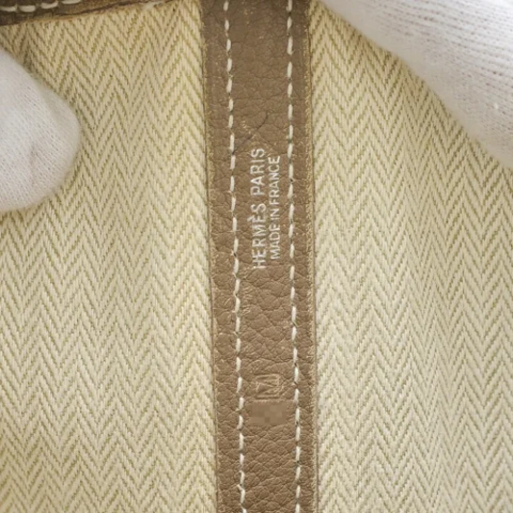 Hermès Vintage Pre-owned Leather handbags Brown Dames