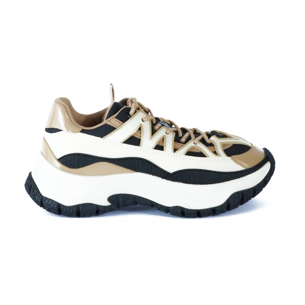 Marc Jacobs Chunky Sneaker met Kleurblokken Dames Schoenen Beige