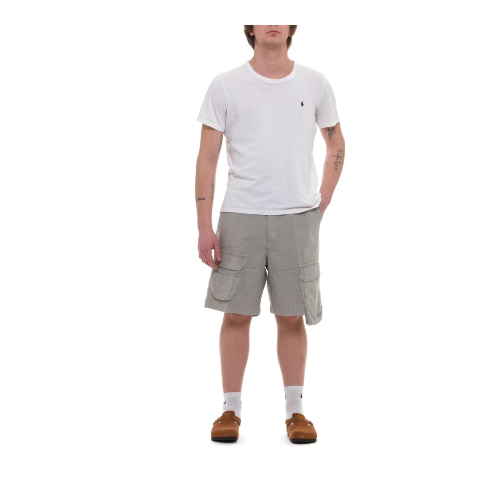 Nine In The Morning Lando Bermuda Shorts in Salvia Gray Heren