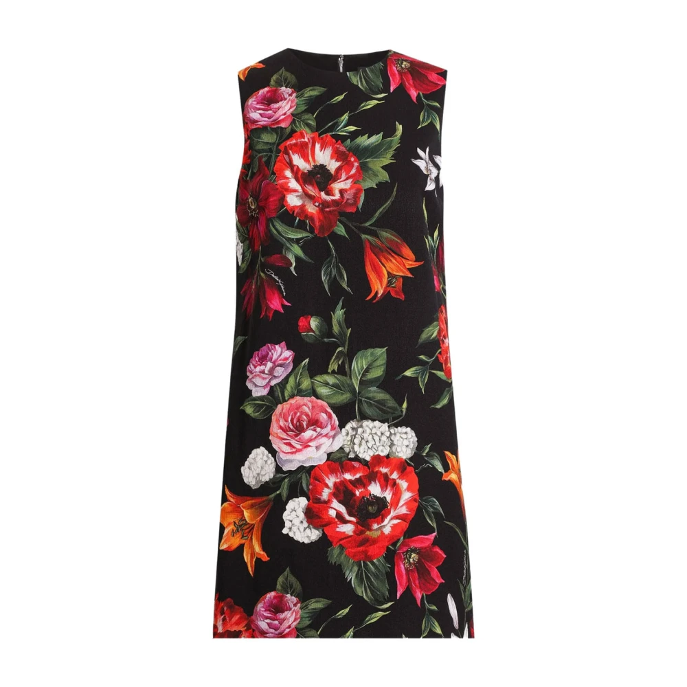 Dolce & Gabbana Femme Multicolor - Élégante Robe Florale Pour S - Robes - E - Taille: 42 Fr