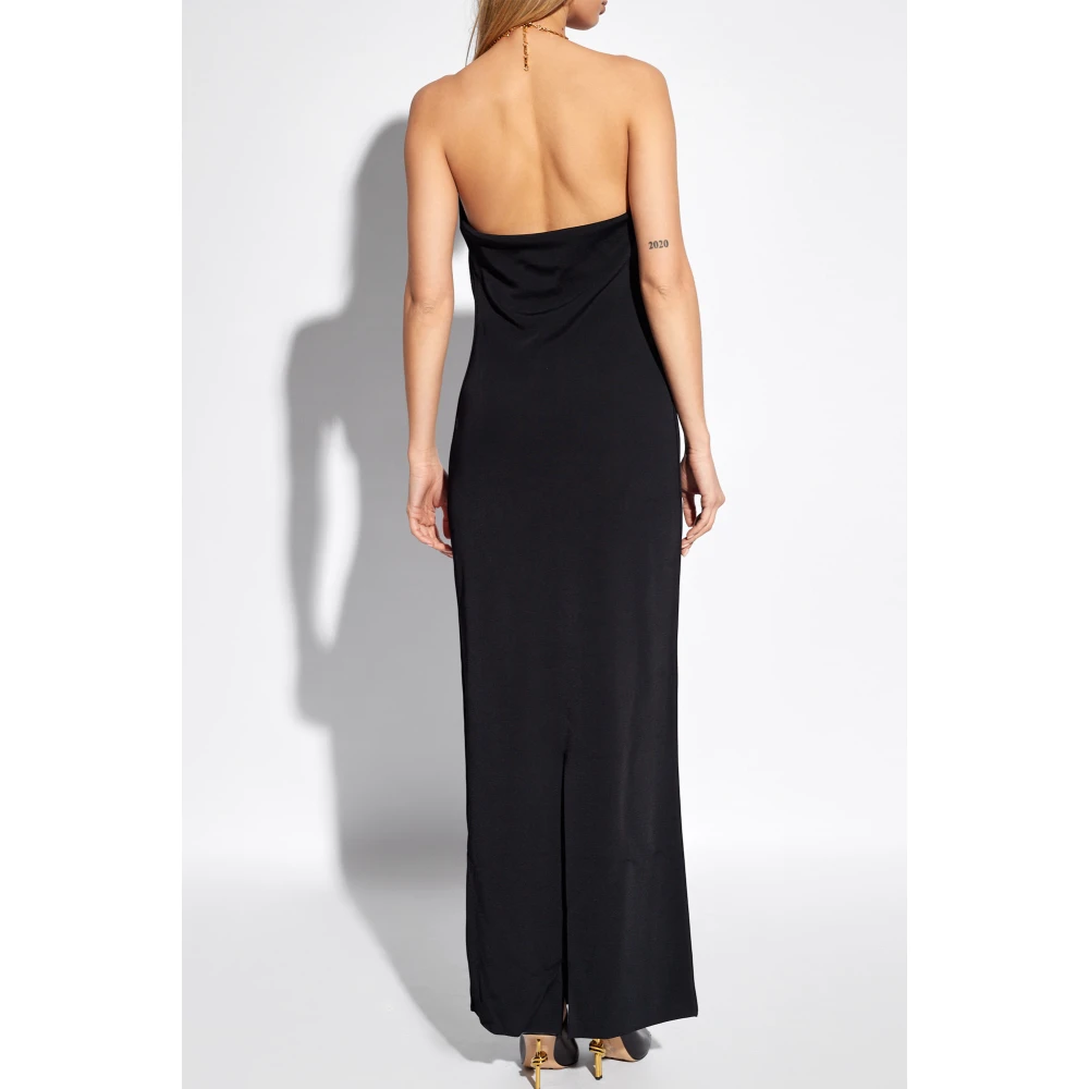 Bottega Veneta Halternek jurk Black Dames