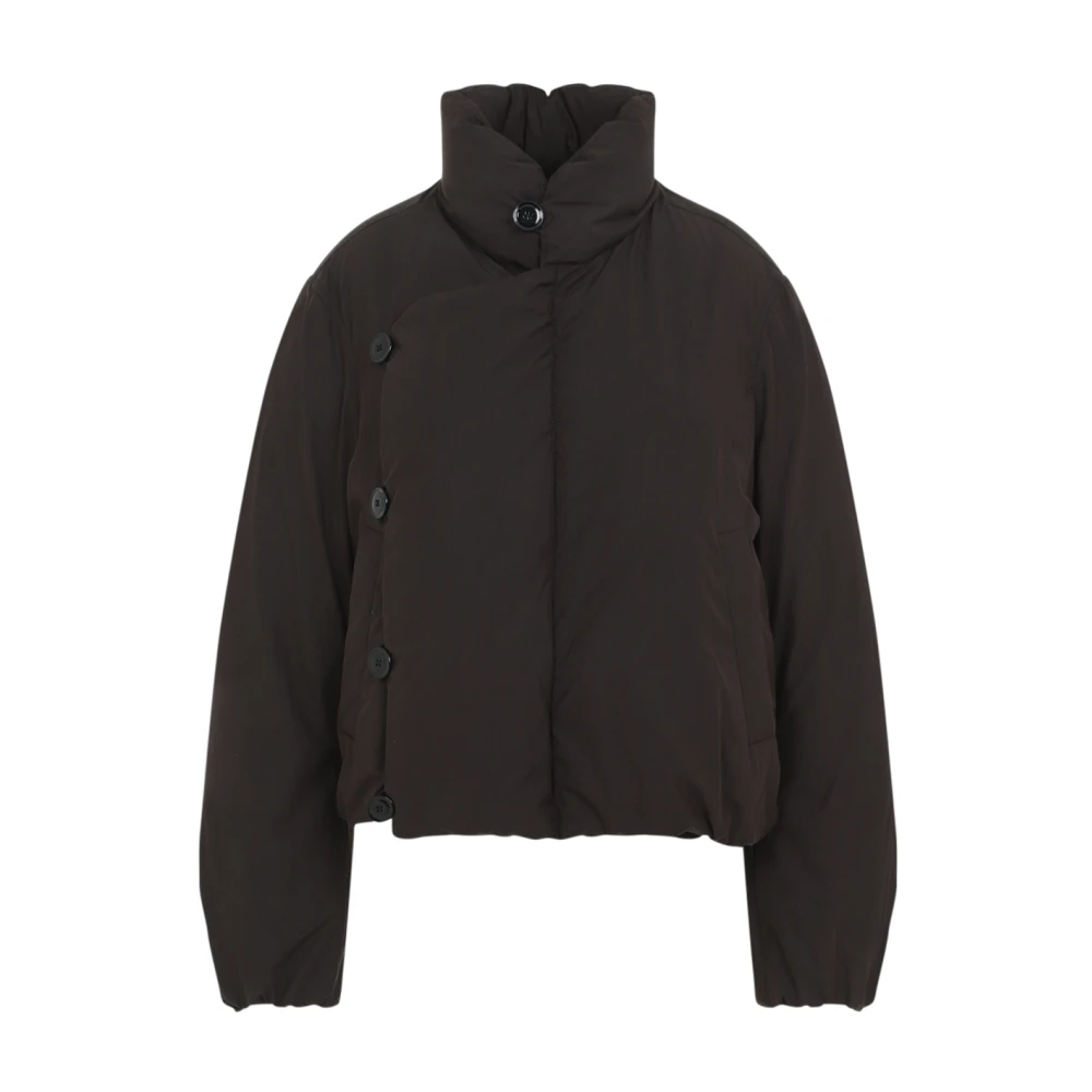 Lemaire Espresso Puffer Blouson Jas Brown Dames