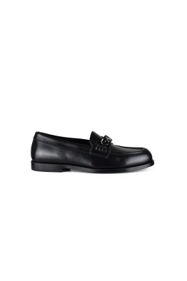 VLogo Chain Läderloafers