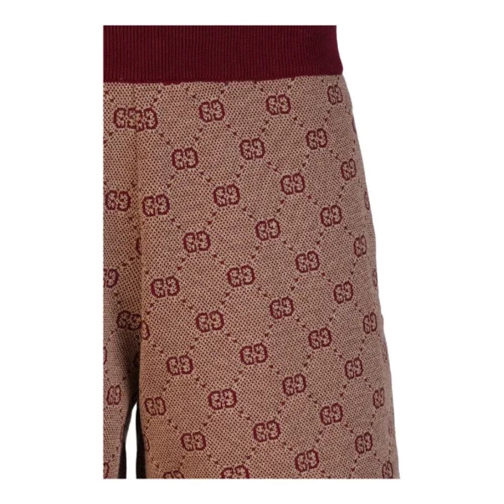 Gucci Fabric bottoms Brown Dames