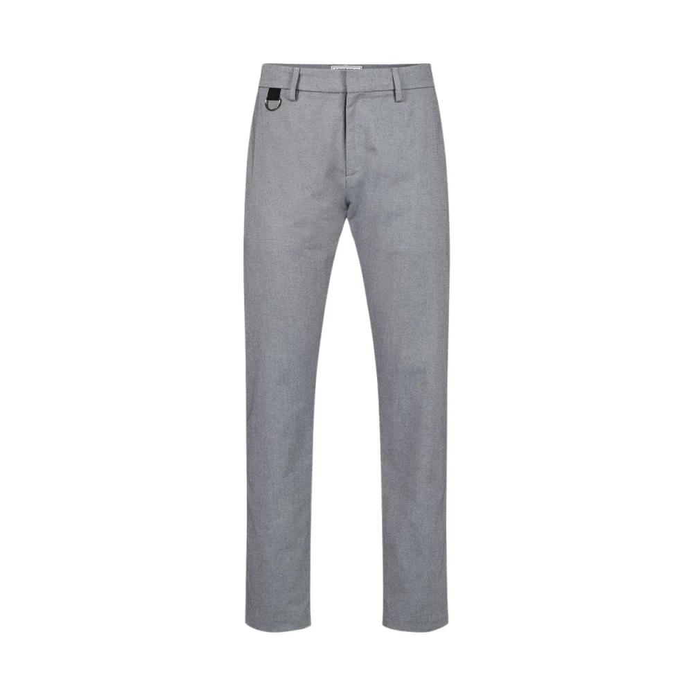 Iceberg Modern Melange Chinos med Regular Fit Gray, Herr