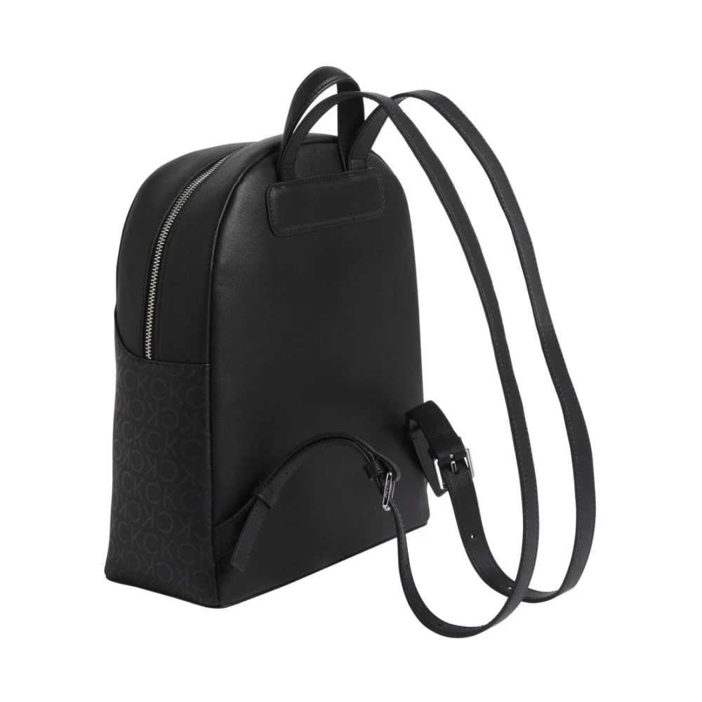 Calvin Klein Zwarte Dome Rugzak voor Vrouwen Black Dames