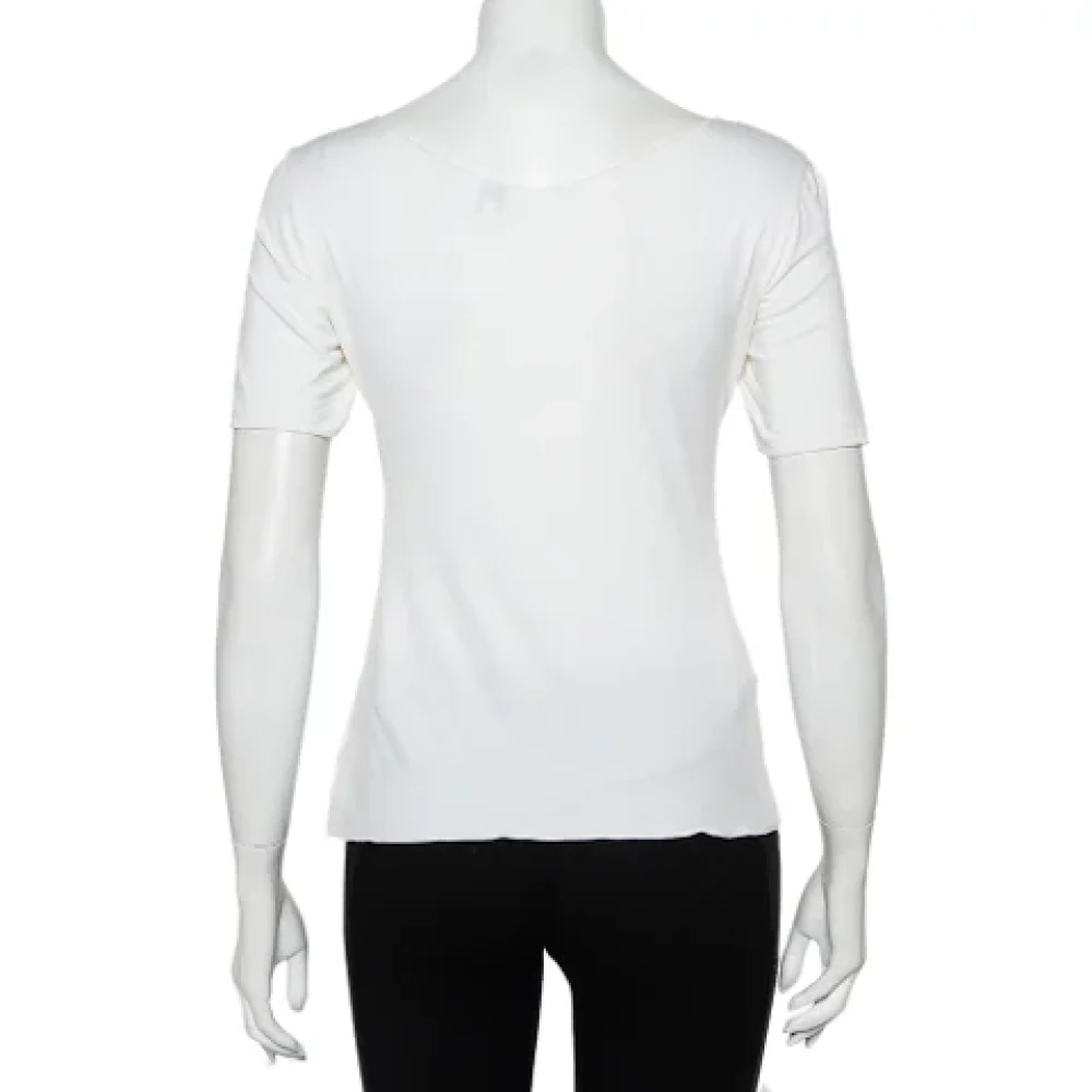Armani Pre-owned Knit tops White Dames