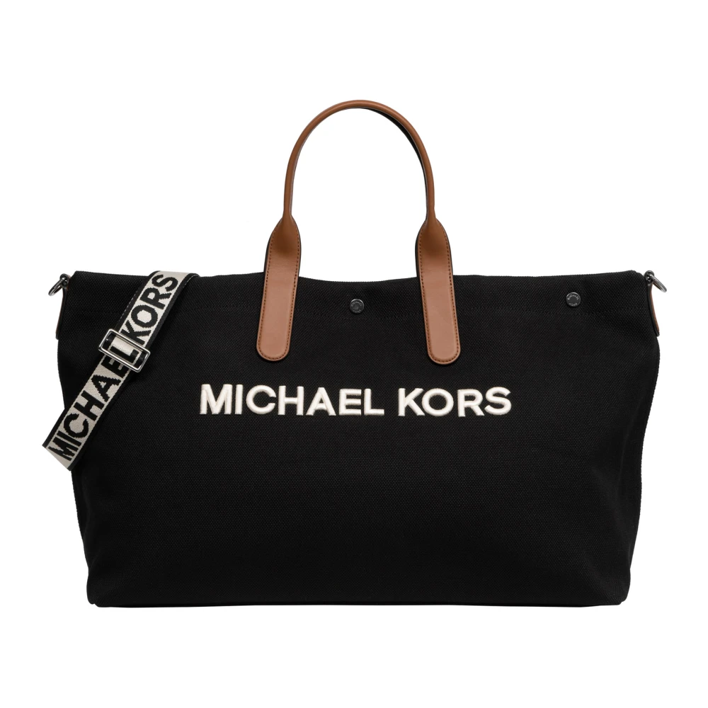 Michael Kors Brooklyn Duffle bag Black Heren