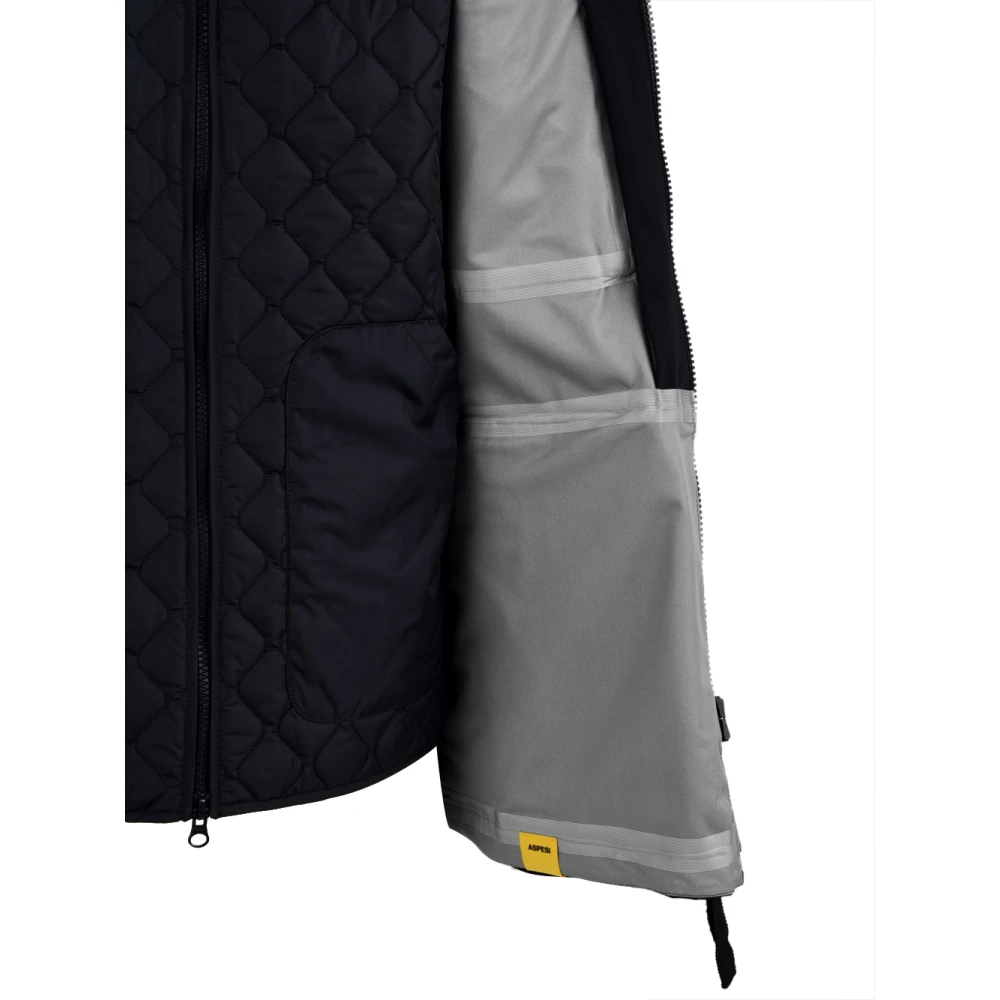Aspesi Winterjas Blue Heren