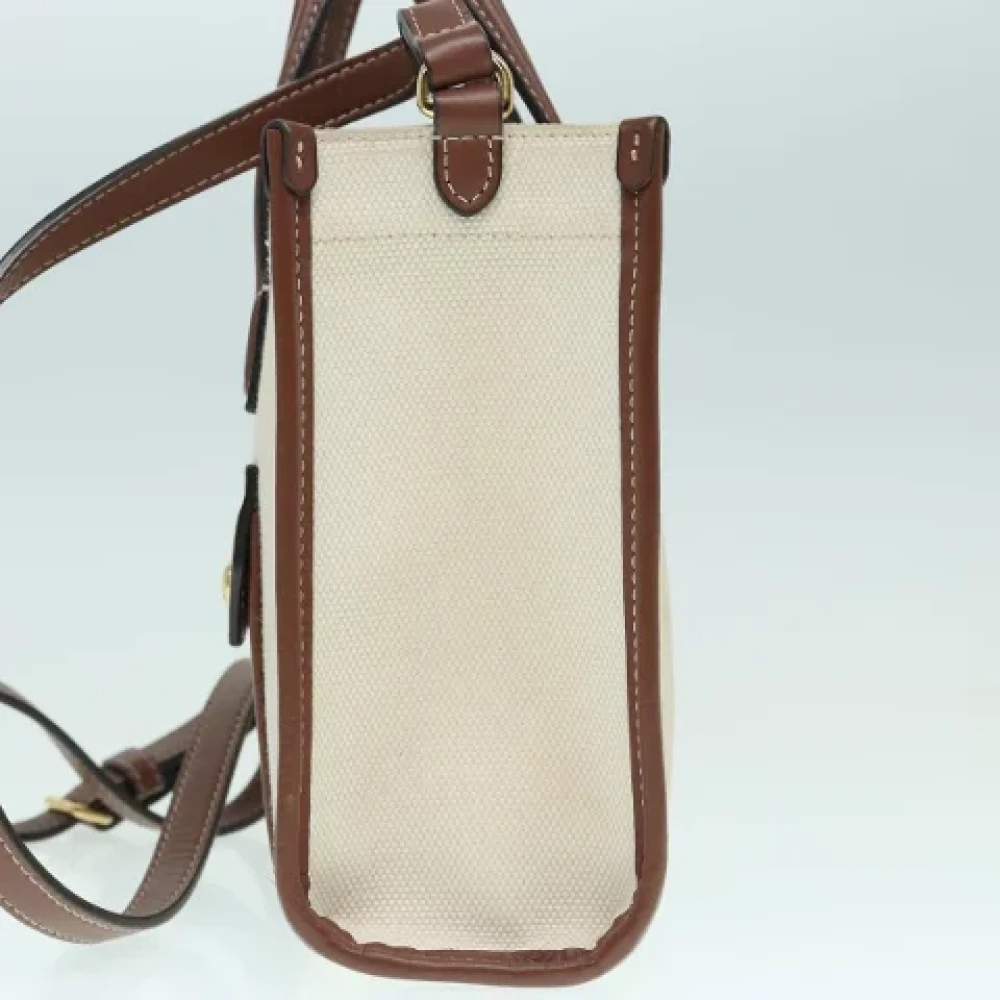 Burberry Vintage Pre-owned Canvas totes Beige Dames