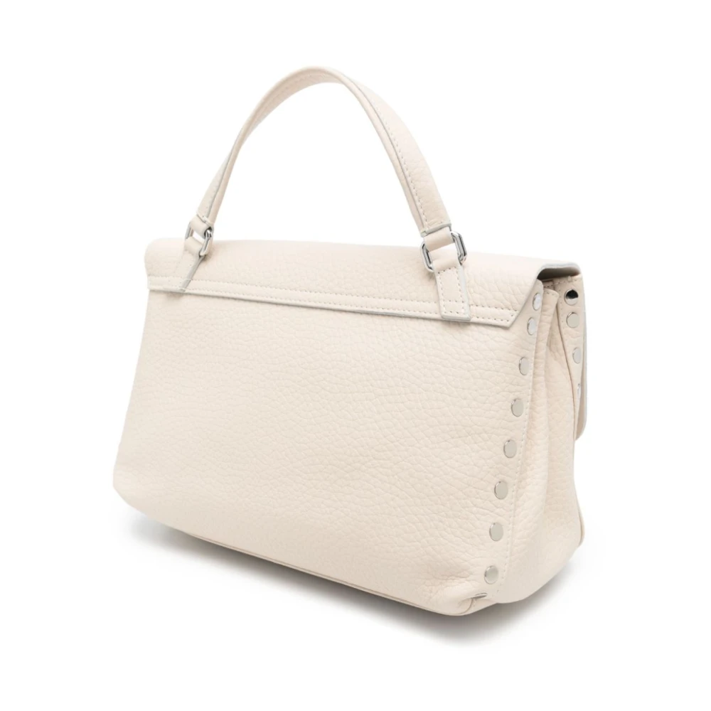 Zanellato Crème Tassen met Draaisluiting Beige Dames