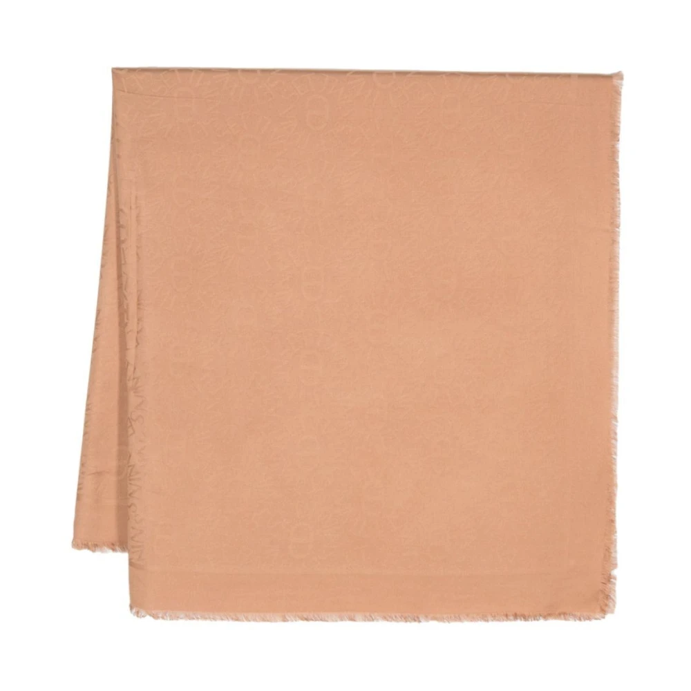 Twinset Sandy Brown Kefia Hoofddoek Brown Dames