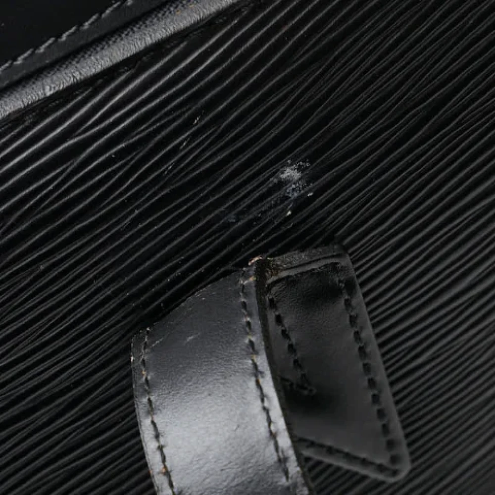 Louis Vuitton Vintage Pre-owned Leather louis-vuitton-bags Black Dames