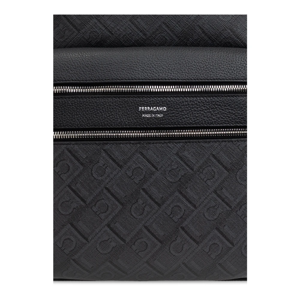 Salvatore Ferragamo Rugzak met monogram Gray Heren