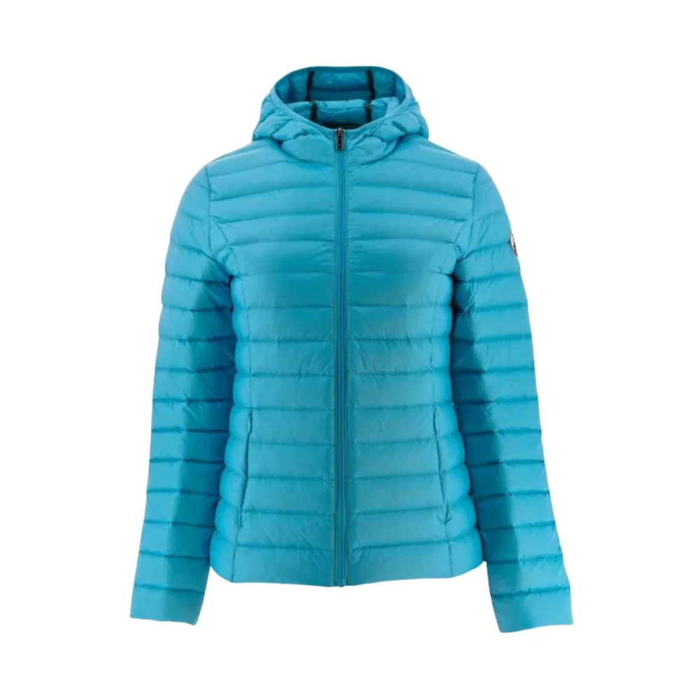 Jott Aansluitende Hooded Parka Cloé Blauw Blue Dames