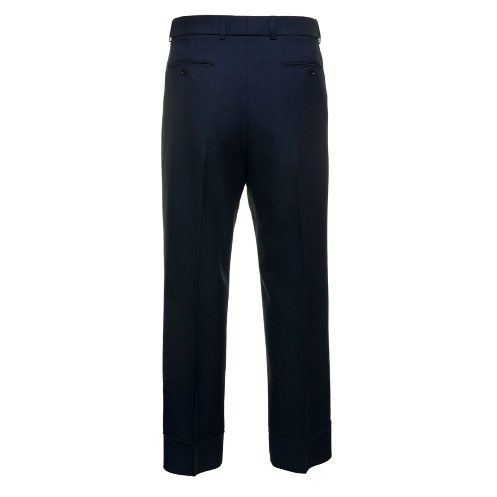Gucci Suit Trousers Blue Heren
