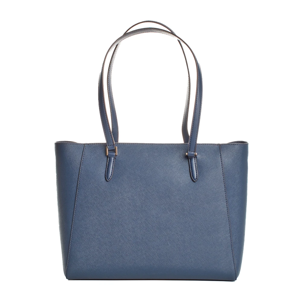 Michael Kors Omkeerbare leren tas Blue Dames