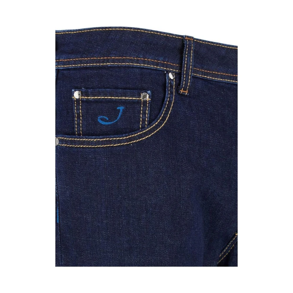Jacob Cohën Slim Fit Donkerblauwe Jeans Blue Heren