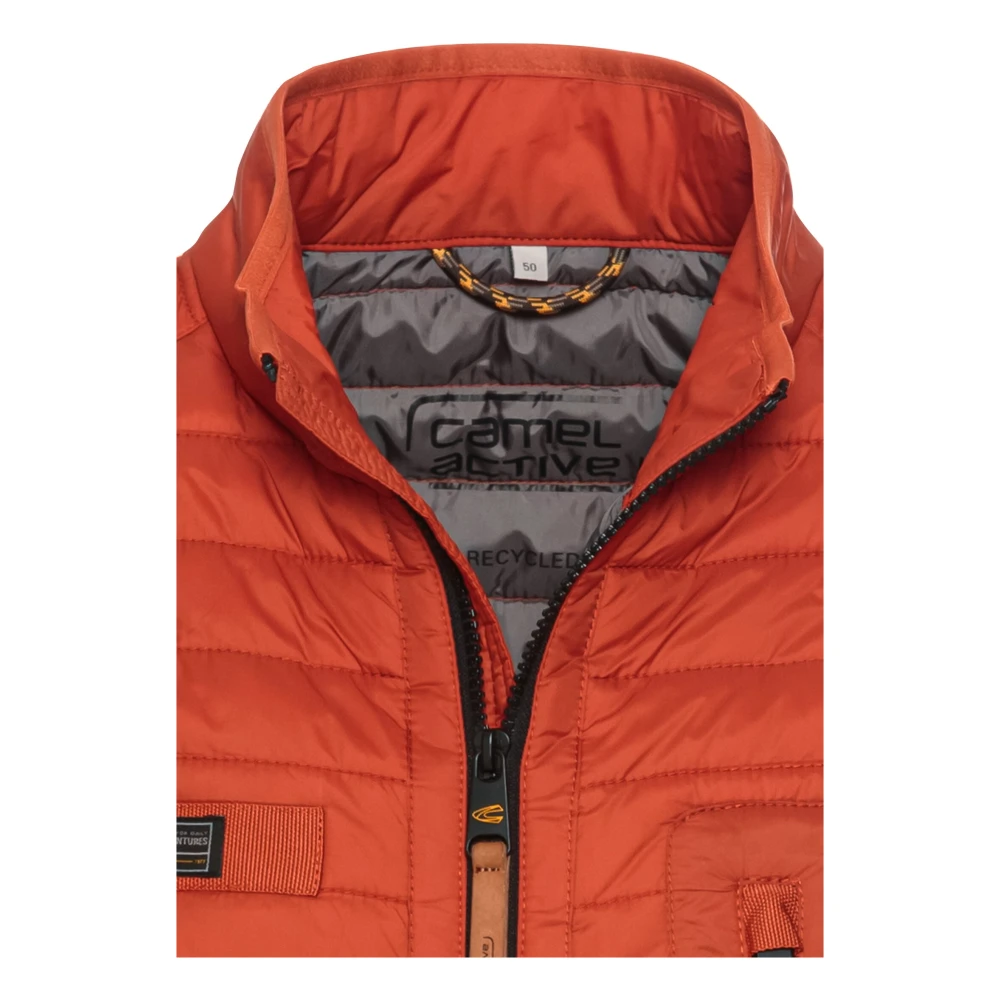 camel active Licht Gewatteerd Vest Red Heren