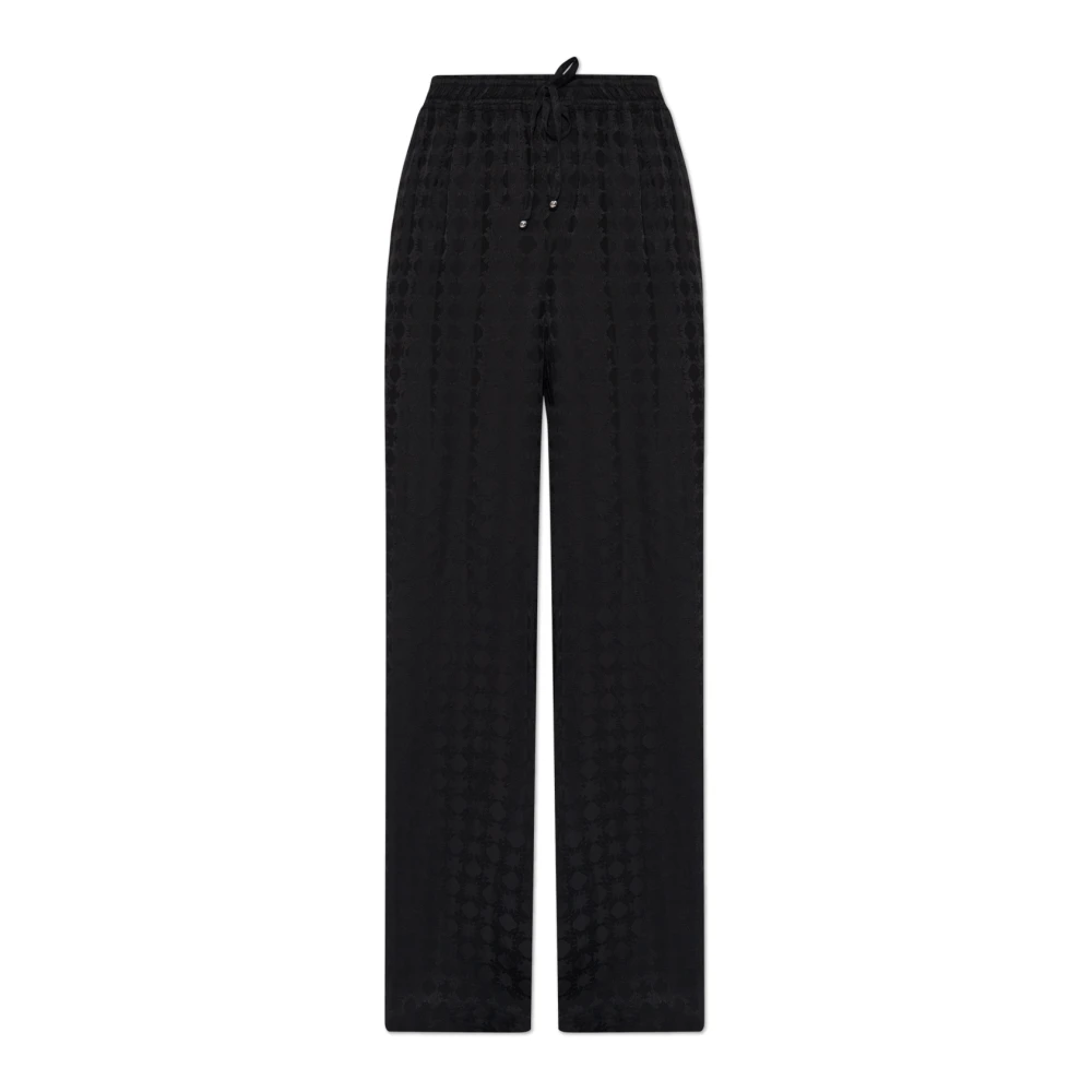 Amiri Wijde broek Black Dames