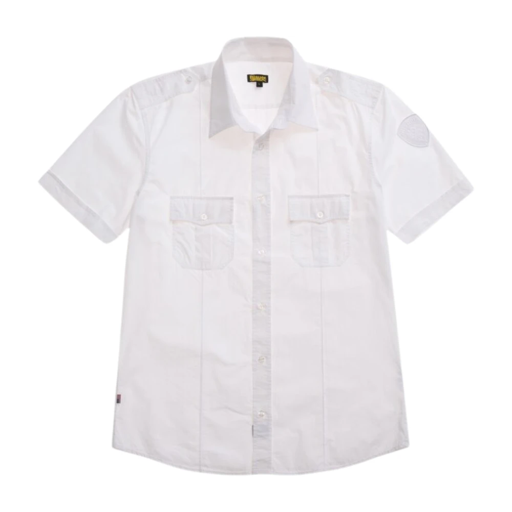 Shirts > Short Sleeve Shirts - - Blauer - Modalova