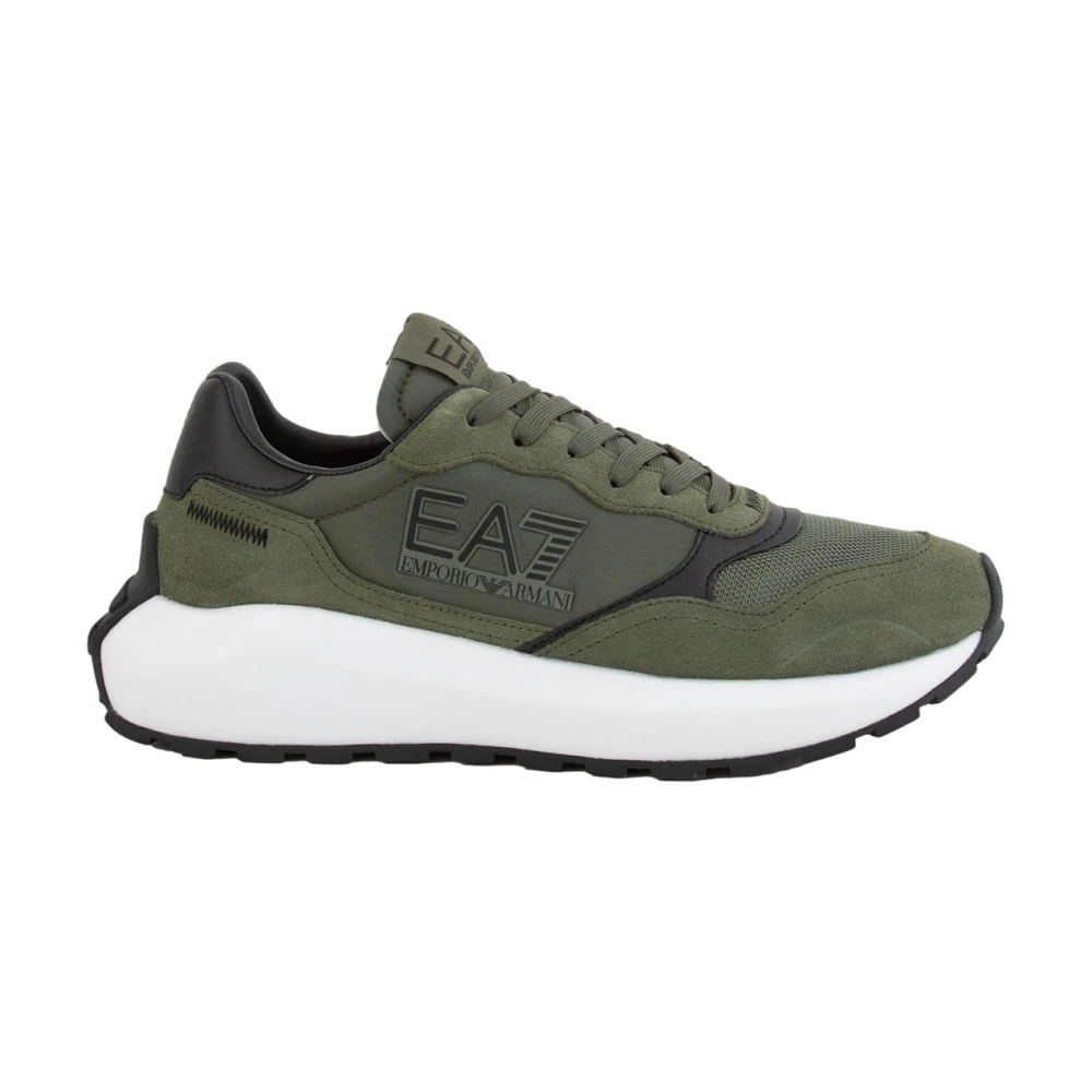 Emporio Armani Ea7 Uomo Verde Scarpe, 44 Eu, New,